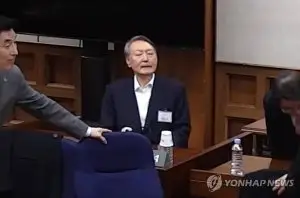 尹, 체포방해 항소심서 또 혐의 부인 "올가미 씌워져"…29일 선고