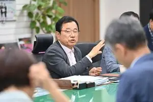 이현재 하남시장, 복귀 후 첫 간부 회의 주재