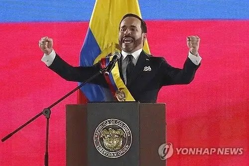 우파 콜롬비아 대통령 취임 후 하루 만에 연쇄 테러…3명 사상