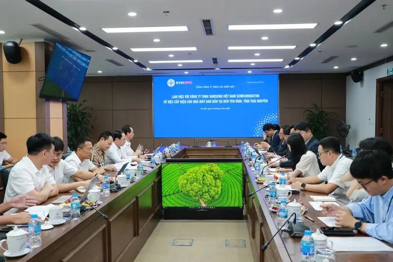 삼성반도체 베트남, EVN과 반도체 공장 전력 공급 등 인프라 확충방안 협의