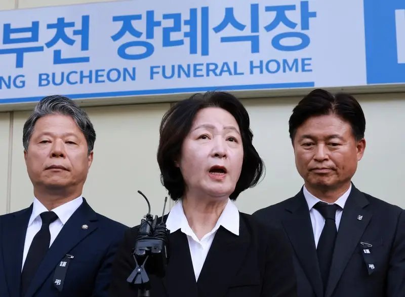 부천 화재 순직 김진석 소방위 19일 영결식…장례위원장 추미애